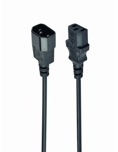 Gembird PC-189 cable de transmisión Negro C14 acoplador