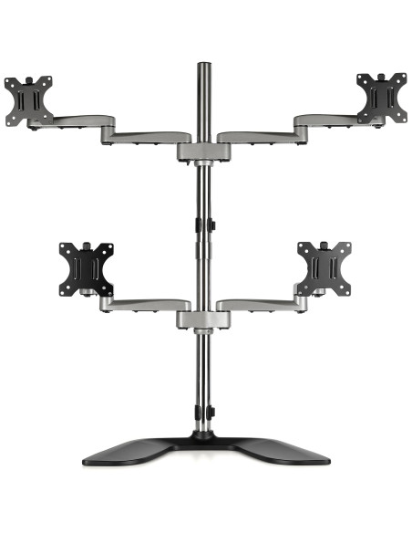 StarTech.com Base Soporte de Escritorio para 4 Monitores - Articulado - En Acero y Aluminio