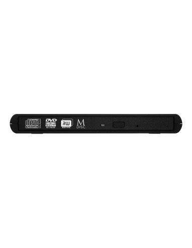 Verbatim Slimline CD DVD unidad de disco óptico DVD-RW Negro