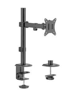 Equip Soporte de escritorio articulado para monitor de 17«-32», negro