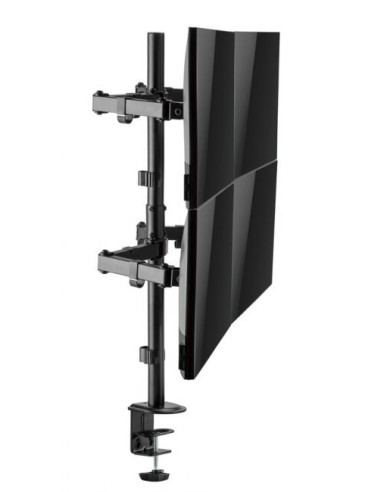 Equip Soporte de escritorio articulado para monitor cuádruple de 17"-32