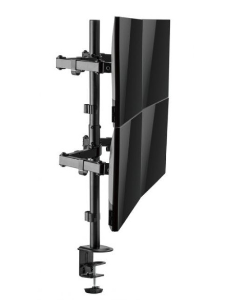 Equip Soporte de escritorio articulado para monitor cuádruple de 17"-32