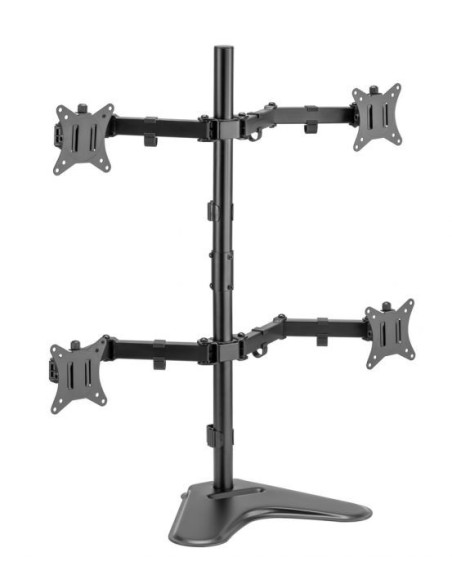 Equip Soporte de mesa articulado para monitor cuádruple de 17"-32