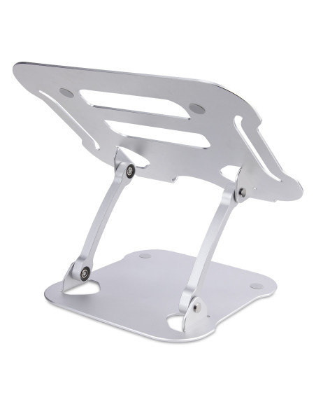 StarTech.com Soporte Ergonómico de Ordenador para Sobremesa - Base Soporte Ergonómico para Portátil de Altura Ajustable -