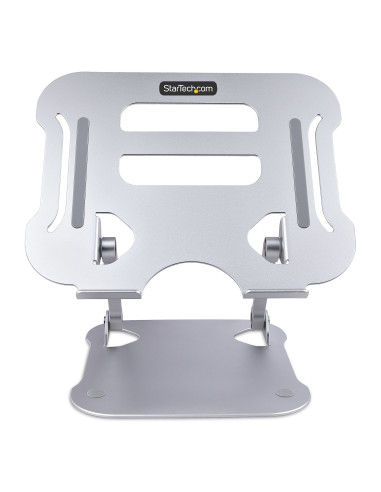 StarTech.com Soporte Ergonómico de Ordenador para Sobremesa - Base Soporte Ergonómico para Portátil de Altura Ajustable -