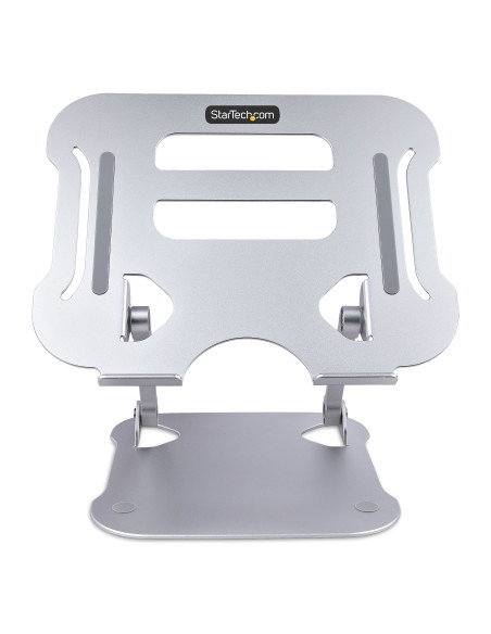 StarTech.com Soporte Ergonómico de Ordenador para Sobremesa - Base Soporte Ergonómico para Portátil de Altura Ajustable -
