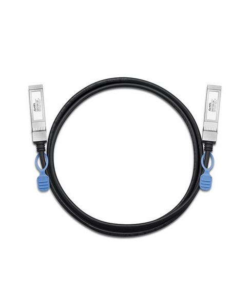 Zyxel DAC10G-1M-ZZ0103F Cable de fibra óptica e InfiniBand SFP+ Negro