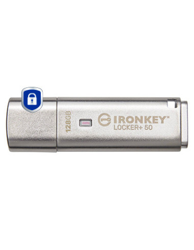 Kingston Technology IronKey 128GB IKLP50 AES USB, w 256bit Encryption
