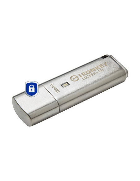 Kingston Technology IronKey 128GB IKLP50 AES USB, w 256bit Encryption