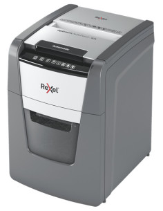 Rexel AutoFeed+ 90X triturador de papel Corte cruzado 55 dB Negro, Gris 2