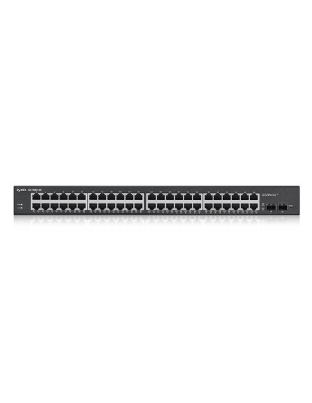Zyxel GS1900-48-EU0102F switch L2 Gigabit Ethernet (10 100 1000) Negro