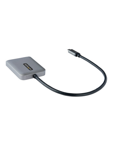 StarTech.com Adaptador USB-C a HDMI Doble - Hub MST USB Tipo C - Divisor Extensor de Monitor HDMI 4K 60Hz para Portátil - HDR -