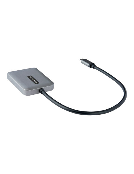StarTech.com Adaptador USB-C a HDMI Doble - Hub MST USB Tipo C - Divisor Extensor de Monitor HDMI 4K 60Hz para Portátil - HDR -