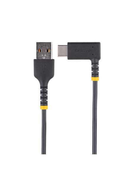 StarTech.com Cable de Carga USB-A a USB-C de 1m - Cable de Carga Rápida de Servicio Pesado USB Tipo C - Cable USB 2.0 - Cable