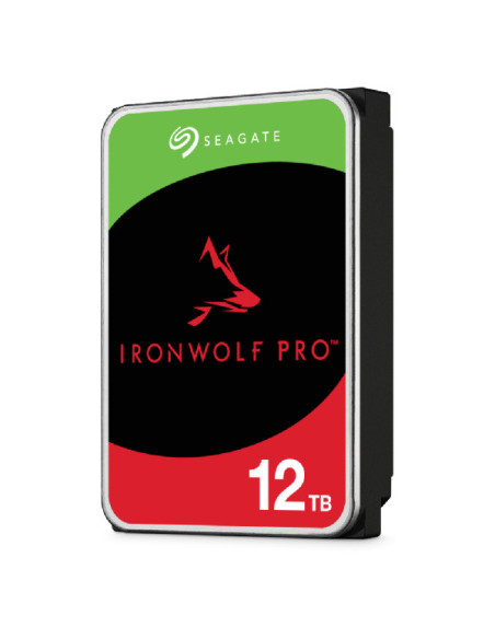 Seagate IronWolf Pro ST12000NT001 disco duro interno 12 TB 7200 RPM 256 MB 3.5" Serial ATA III