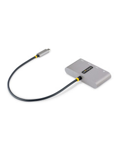 StarTech.com Hub Adaptador USB-C con Ethernet de 3 Puertos USB-A - Red Ethernet Gigabit RJ45 - USB 3.0 5Gbps - Alimentado por 2