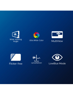 Philips 5000 series 34E1C5600HE 00 pantalla para PC 86,4 cm (34") 3440 x 1440 Pixeles 4K Ultra HD LED Negro 2