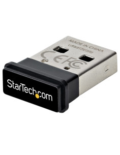 StarTech.com Adaptador USB a Bluetooth 5.0, Dongle Conversor para Ordenador Portátil Teclado Ratón, Convertidor BT 5.0 para