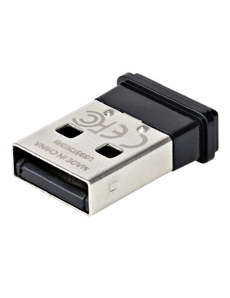 StarTech.com Adaptador USB a Bluetooth 5.0, Dongle Conversor para Ordenador Portátil Teclado Ratón, Convertidor BT 5.0 para