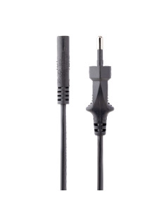 StarTech.com Cable de 2m de Alimentación para Ordenador Portátil o Impresora , UE a C7, 2,5A 250V, 18AWG, Cable de Repuesto 2