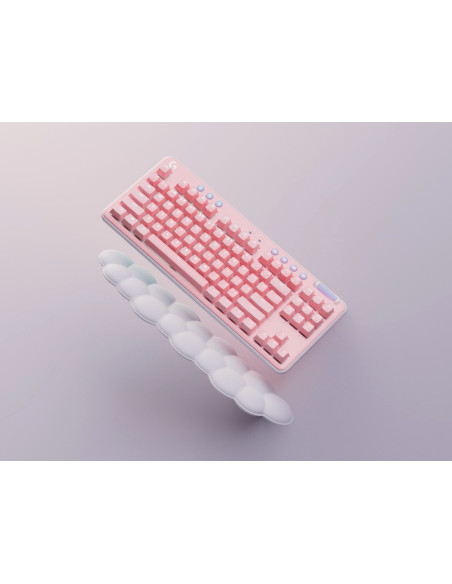 Logitech G 920-010454 teclado Juego RF Wireless + Bluetooth QWERTY Español Blanco