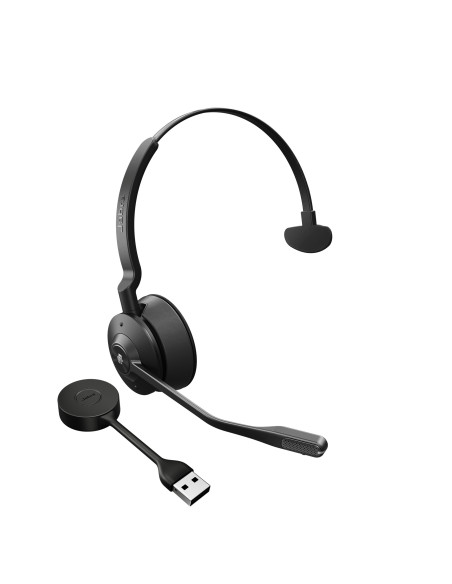 Jabra Engage 55 Auriculares Inalámbrico Diadema Oficina Centro de llamadas Negro, Titanio