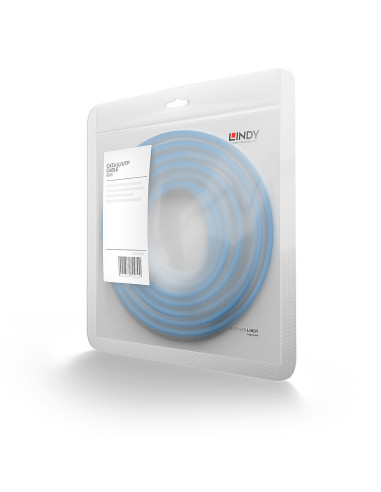 Lindy 48018 cable de red Azul 2 m Cat6 U UTP (UTP)