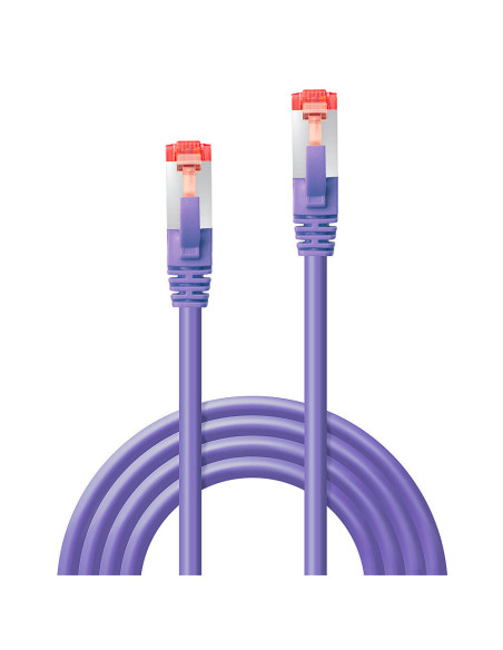 Lindy 47825 cable de red Púrpura 3 m Cat6 S FTP (S-STP)
