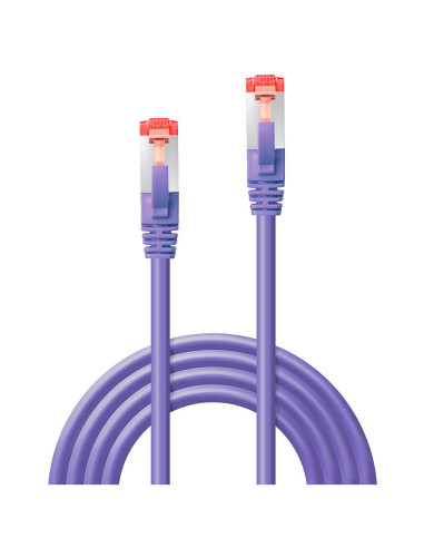 Lindy 47824 cable de red Púrpura 2 m Cat6 S FTP (S-STP)