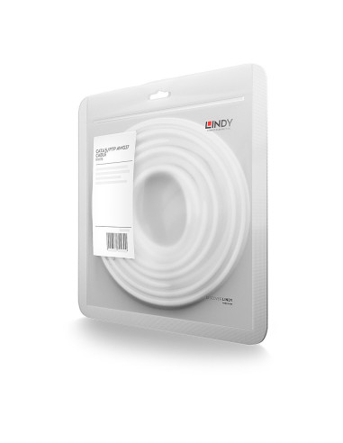 Lindy 47800 cable de red Blanco 20 m Cat6 S FTP (S-STP)