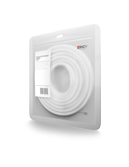 Lindy 47795 cable de red Blanco 3 m Cat6 S FTP (S-STP)