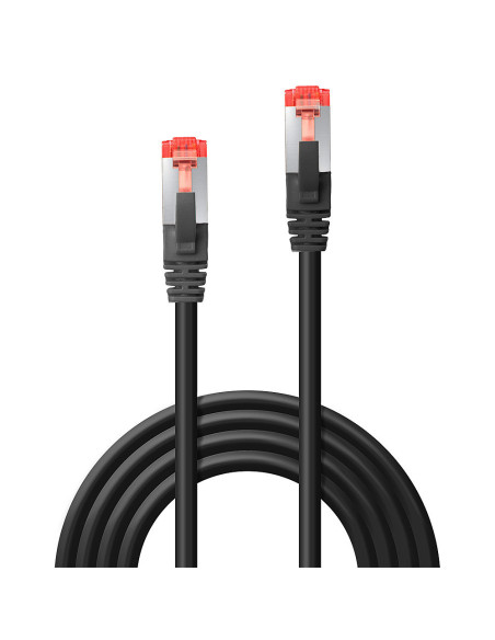Lindy 47783 cable de red Negro 10 m Cat6 S FTP (S-STP)
