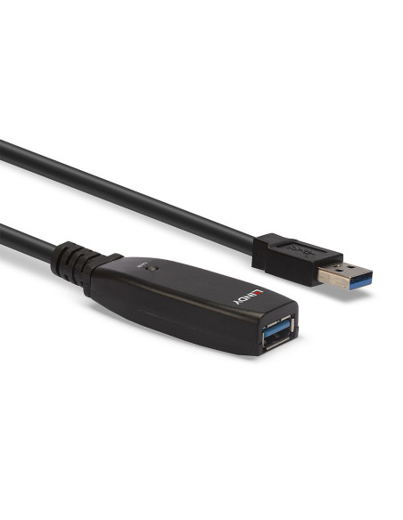Lindy 43322 cable USB USB 3.2 Gen 1 (3.1 Gen 1) 15 m USB A Negro