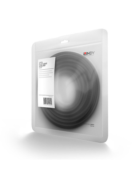 Lindy 47574 cable de red Negro 5 m Cat6 U FTP (STP)