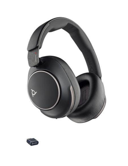 HP Poly Auriculares Poly Voyager Surround 80 UC USB-C + Adaptador USB-C/A