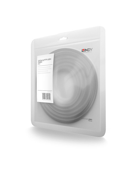 Lindy 47131 cable de red Gris 0,5 m Cat6a S FTP (S-STP)