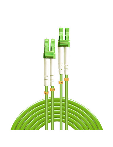 Lindy 46311 Cable de fibra óptica e InfiniBand 2 m LC Verde