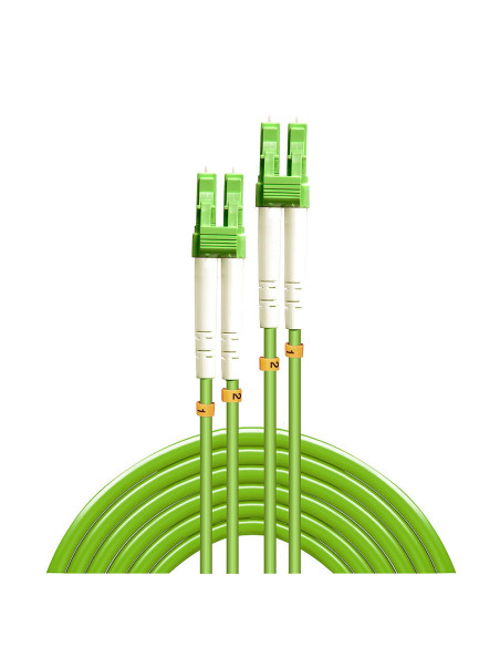 Lindy 46311 Cable de fibra óptica e InfiniBand 2 m LC Verde