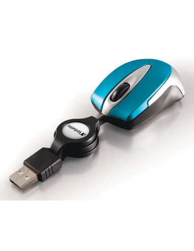 Verbatim Go Mini ratón Oficina Ambidextro USB tipo A Óptico 1000 DPI