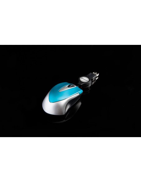 Verbatim Go Mini ratón Oficina Ambidextro USB tipo A Óptico 1000 DPI