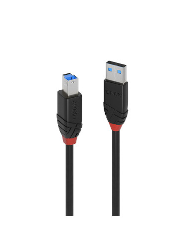 Lindy 43227 cable USB USB 3.2 Gen 1 (3.1 Gen 1) 10 m USB A USB B Negro