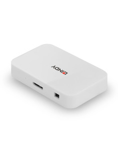 Lindy 43143 hub de interfaz USB 3.2 Gen 1 (3.1 Gen 1) Type-A 5000 Mbit s Blanco 2