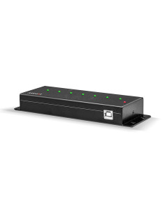 Lindy 42794 hub de interfaz USB 2.0 Type-B 480 Mbit s Negro 2