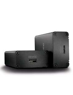 Lindy 42708 ampliador de red Transmisor y receptor de red Negro