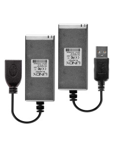 Lindy 42702 ampliador de red Transmisor y receptor de red Gris 2