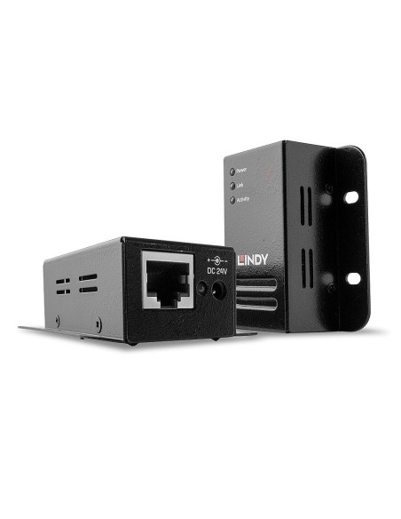 Lindy 42680 ampliador de red Transmisor y receptor de red Negro