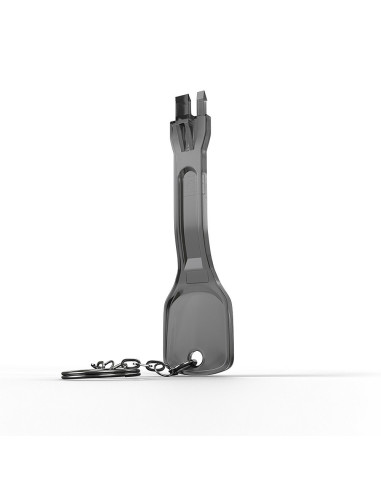 Lindy 40630 bloqueador de puerto Llave de bloqueador de puerto RJ-45 Negro Acrilonitrilo butadieno estireno (ABS) 1 pieza(s)