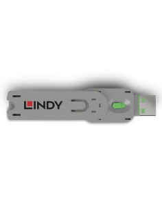 Lindy 40621 bloqueador de puerto Llave de bloqueador de puerto USB tipo A Verde Acrilonitrilo butadieno estireno (ABS) 1 2