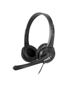 NGS VOX505USB auricular y casco Auriculares Alámbrico Diadema USB tipo A Negro