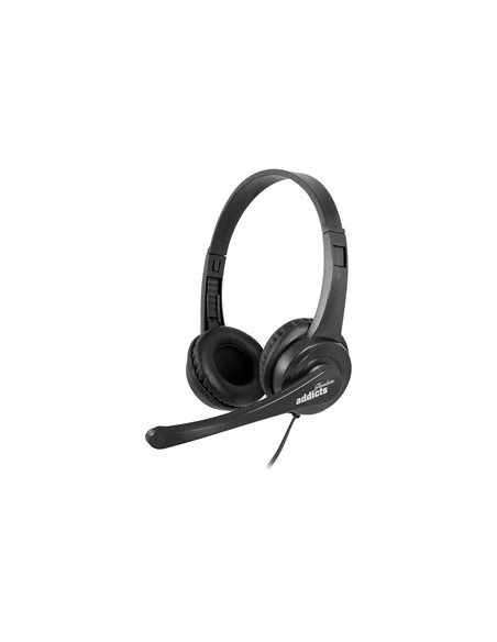 NGS VOX505USB auricular y casco Auriculares Alámbrico Diadema USB tipo A Negro
